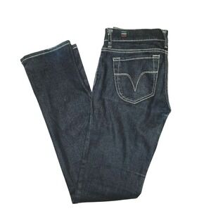 Diesel LIV Jeans 29 x 32 Womens Baby Boot Dark Wash Denim Pants